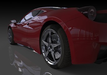 Obraz na płótnie Canvas Concept Car