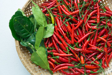 chili ingredients preparation hot spicy oriental fresh concept