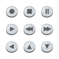icon button set