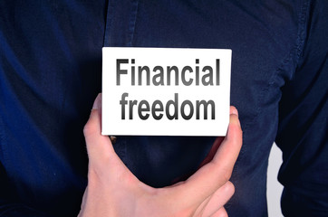 financial freedom man