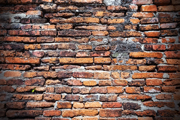 Old Brick Background used for text and wallpaper