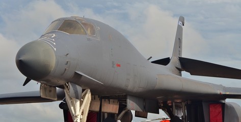 Fototapeta na wymiar B-1 Bone/Lancer Bomber