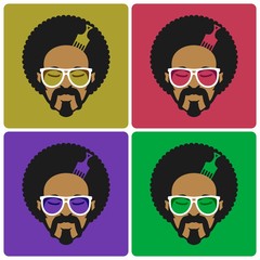 Funky Man Vector illustration