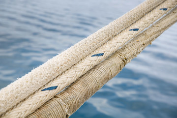 Heavy duty and weathered ropes