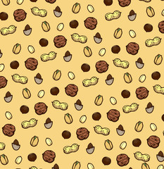 nuts background