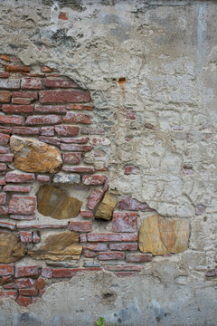 Muro di mattoni, trama texture sfondo