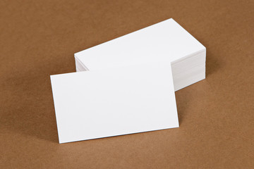 Photo of business cards.