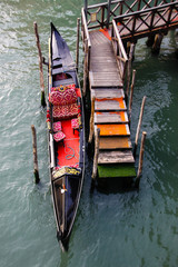 gondola moored