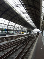 Fototapeta na wymiar Centraal station Amsterdam