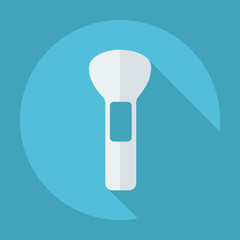 Flat modern design with shadow  Powder Brush