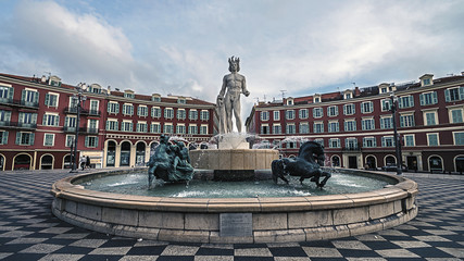 Fountain in Nice