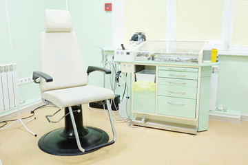 Interior of a ENT consulting room