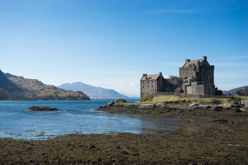Obraz premium Eilean Donan Castle, scotland, Isle, of, skye