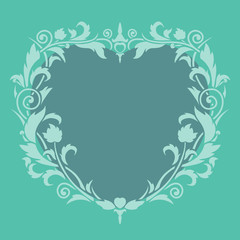 Wedding invitation frame