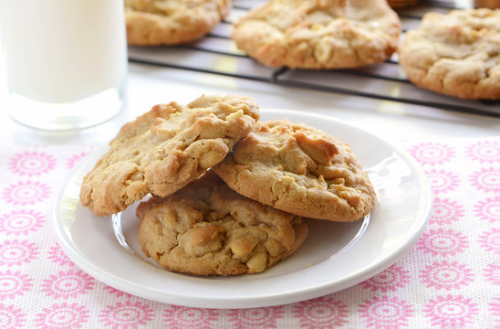 Homemade peanut butter cookies
