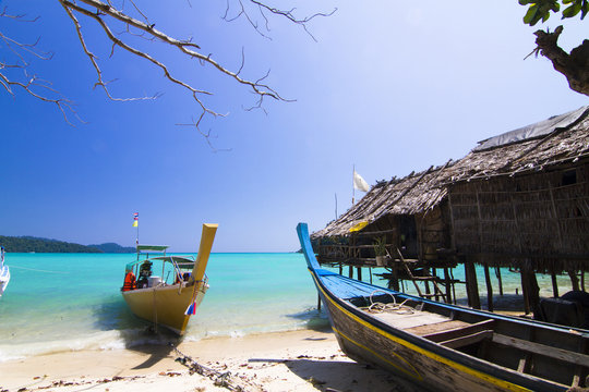 houses on stilts