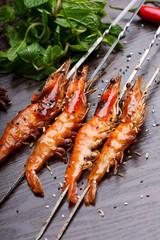Grilled shrimp