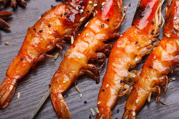 Grilled shrimp