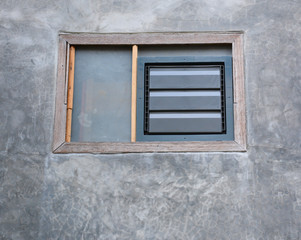 Window on wall