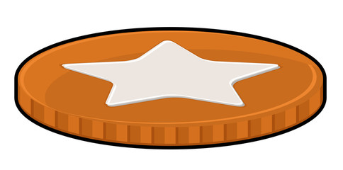 Retro Star Coin