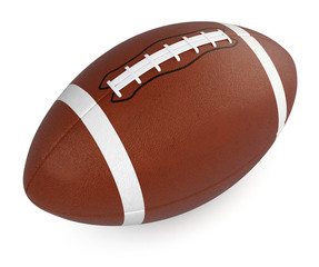 football and rugby ball