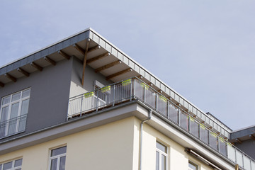 Modernes Wohnhaus in Deutschland