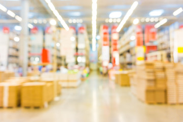 People shopping Home decor in department store.
