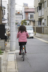 自転車 女性