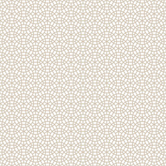 Abstract Decorative Geometric Light Gold & Beige Pattern