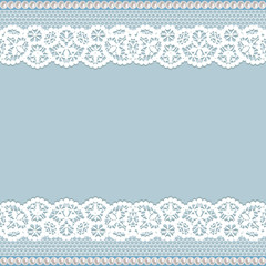 Lace with pearls