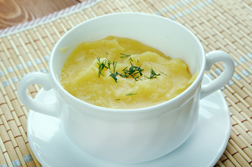 Crema de garbanzos