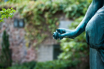 Friedhofsstatue #1340