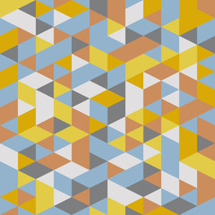 abstract retro geometric pattern