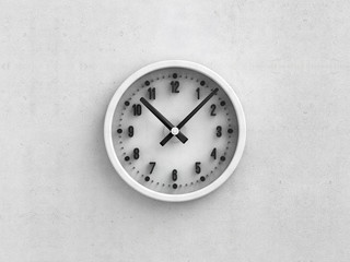 wall clock 3D rendering