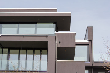 Modernes Wohnhaus in Deutschland