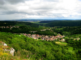 Fototapeta na wymiar Saint-Romain (Burgundy)