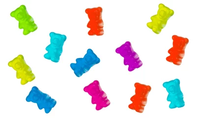 Photo sur Plexiglas Bonbons Gummy bears