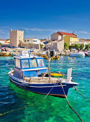 Adriatic Town of Razanac colorful waterfront
