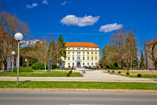 Town of Ludbreg square view