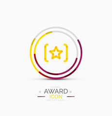 Award icon, logo