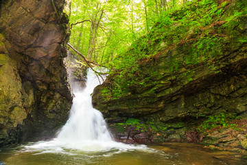 The White water waterfall In Balkan Mountains, Bulgaria