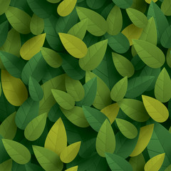 Leaves background - seamless