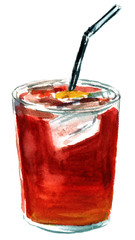 Tinto de verano ('summer red wine', Spanish cocktail)