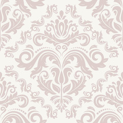 Damask Seamless Vector Pattern