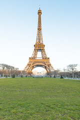 Eiffel Tower, Paris France. One of the world's famous landmark