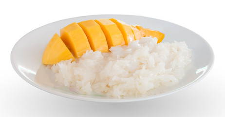 Glutinous Rice and Mango