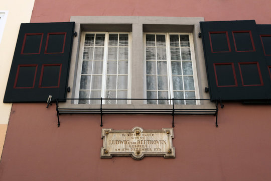 Beethoven House in Bonn, Germany.