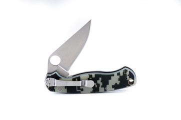 Camouflage pocket knife