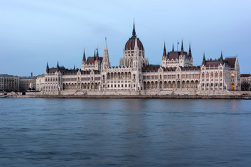 Fototapeta na wymiar Parliament of Budapest