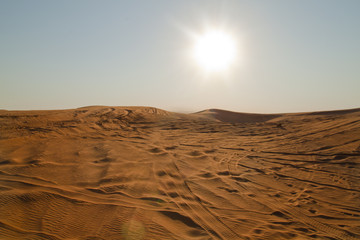 Fototapeta na wymiar Arabian Desert Dubai